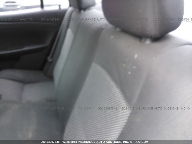 1G1ZH57B094163055 - 2009 CHEVROLET MALIBU 1LT BLACK photo 8