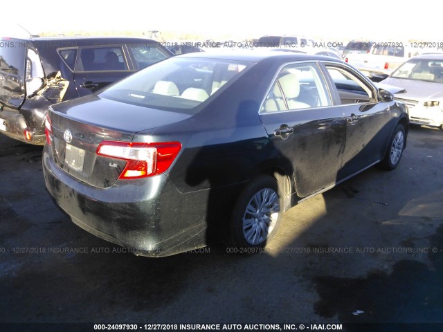 4T4BF1FK7CR256804 - 2012 TOYOTA CAMRY SE/LE/XLE 黑色 照片 4