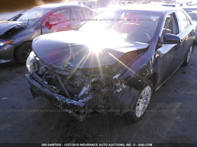 4T4BF1FK7CR256804 - 2012 TOYOTA CAMRY SE/LE/XLE 黑色 照片 6
