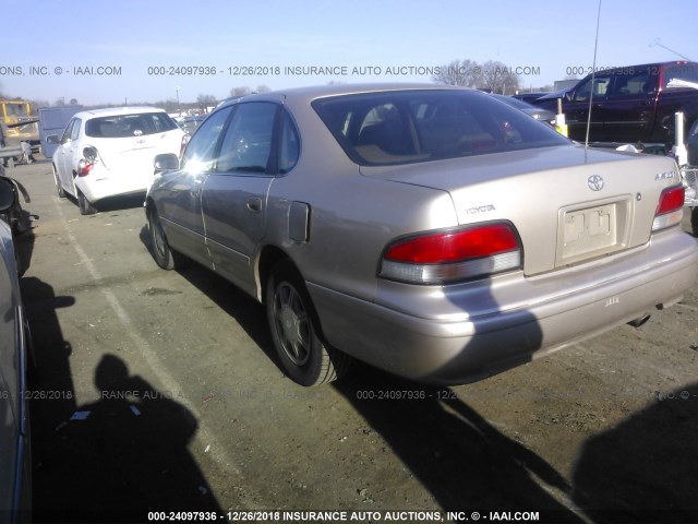 4T1BF12B0TU116674 - 1996 TOYOTA AVALON XL/XLS GOLD photo 3