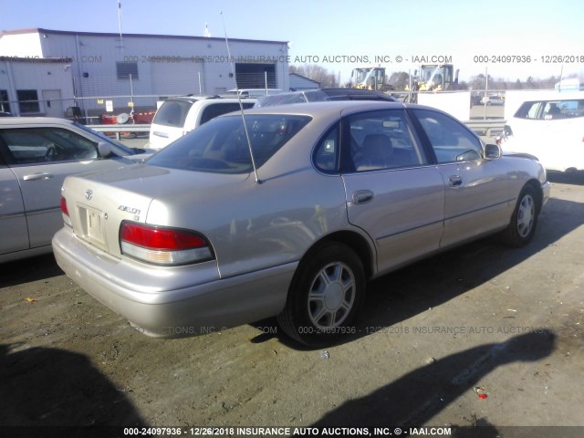 4T1BF12B0TU116674 - 1996 TOYOTA AVALON XL/XLS GOLD photo 4