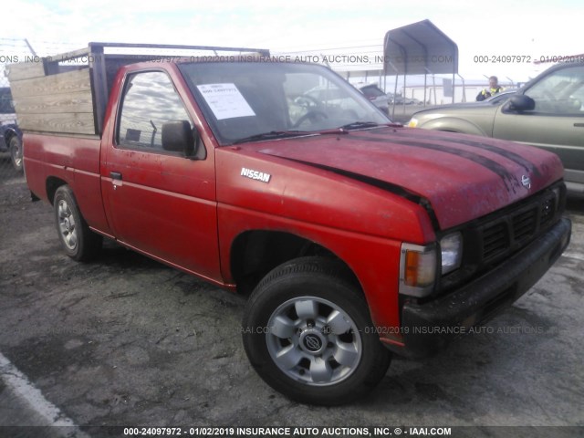 1N6SD11S6SC465660 - 1995 NISSAN TRUCK E/XE RED photo 1