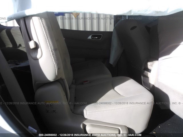 5N1AR2MN3GC629008 - 2016 NISSAN PATHFINDER S/SV/SL/PLATINUM WHITE photo 8