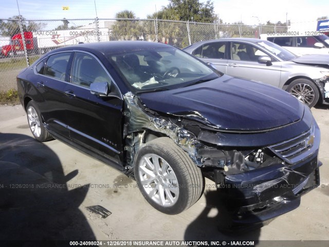 2G1125S39J9150000 - 2018 CHEVROLET IMPALA PREMIER BLUE photo 1