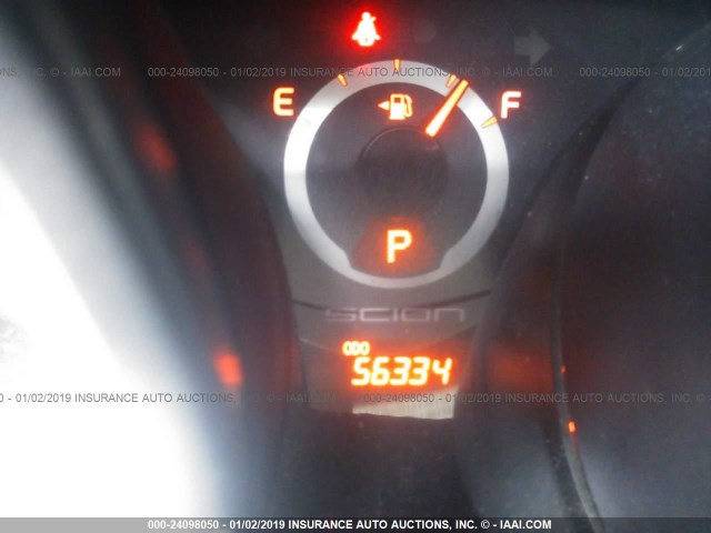 JTKJF5C7XC3035939 - 2012 TOYOTA SCION TC ნაცრისფერი ფოტო 7