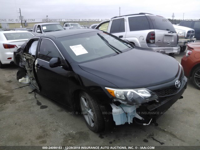 4T1BF1FK9EU459710 - 2014 TOYOTA CAMRY L/SE/LE/XLE 黑色 照片 1