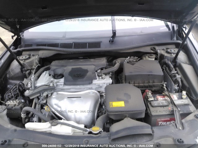 4T1BF1FK9EU459710 - 2014 TOYOTA CAMRY L/SE/LE/XLE 黑色 照片 10