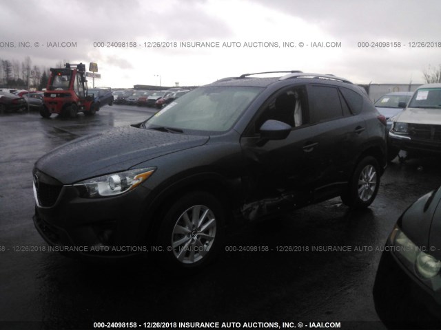 JM3KE4CE1D0146428 - 2013 MAZDA CX-5 TOURING Черный фото 2