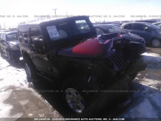 1J4AA2D13AL171612 - 2010 JEEP WRANGLER SPORT RED photo 1