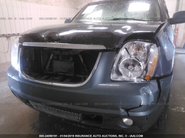 1GKFK66807J263585 - 2007 GMC YUKON XL DENALI BLUE photo 6