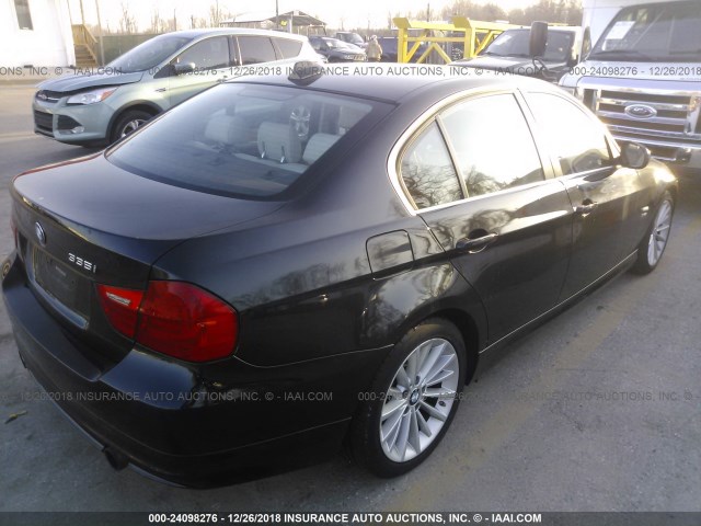 WBAPL33509A405309 - 2009 BMW 335 BLACK photo 4