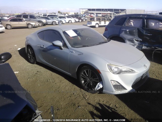 JF1ZNAA17D2732910 - 2013 TOYOTA SCION FR-S SILVER photo 1
