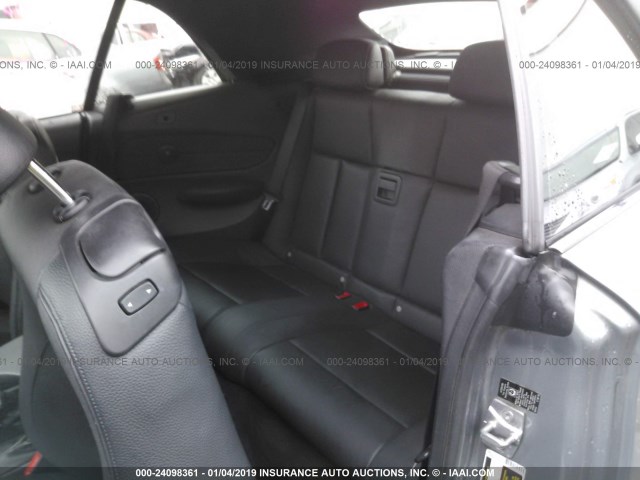 WBAUN9C55AVK41908 - 2010 BMW 135 I GRAY photo 8