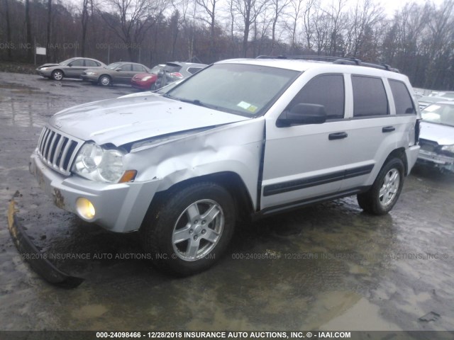 1J4GR48KX5C722741 - 2005 JEEP GRAND CHEROKEE LAREDO/COLUMBIA/FREEDOM 银色 照片 2
