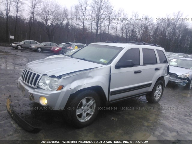 1J4GR48KX5C722741 - 2005 JEEP GRAND CHEROKEE LAREDO/COLUMBIA/FREEDOM 银色 照片 6