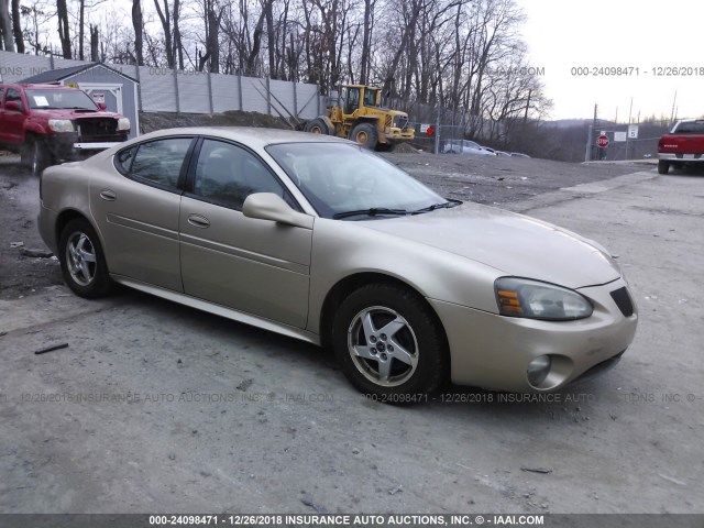 2G2WS522X41270724 - 2004 PONTIAC GRAND PRIX GT2 GOLD photo 1