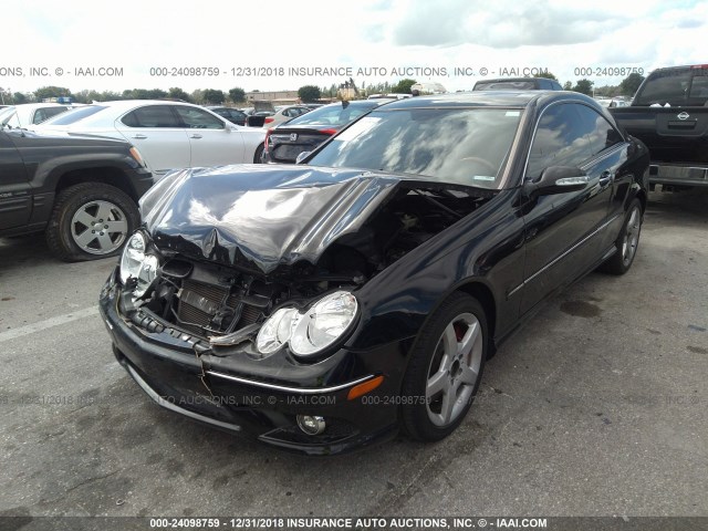 WDBTJ75H66F188660 - 2006 MERCEDES-BENZ CLK 500 BLACK photo 6