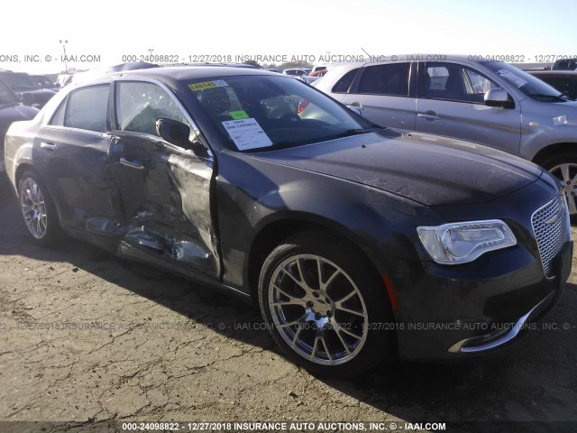 2C3CCAEG1GH156493 - 2016 CHRYSLER 300C GRAY photo 1