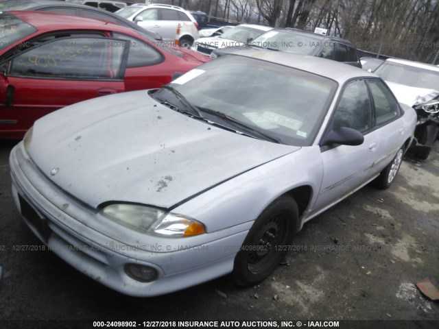 2B3HD46T2VH618392 - 1997 DODGE INTREPID SILVER photo 2