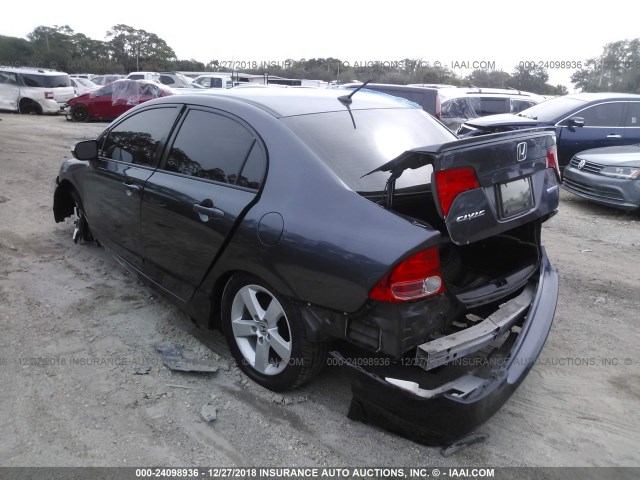 JHMFA36288S030797 - 2008 HONDA CIVIC HYBRID GRAY photo 3