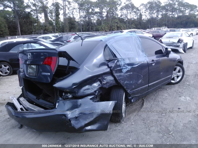 JHMFA36288S030797 - 2008 HONDA CIVIC HYBRID GRAY photo 6