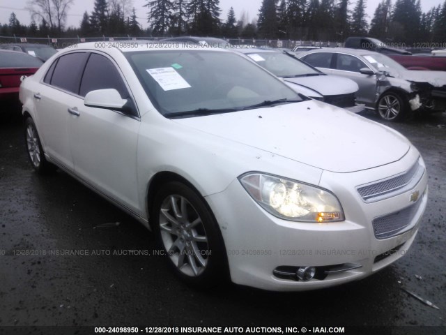 1G1ZG5E73CF241227 - 2012 CHEVROLET MALIBU LTZ WHITE photo 1