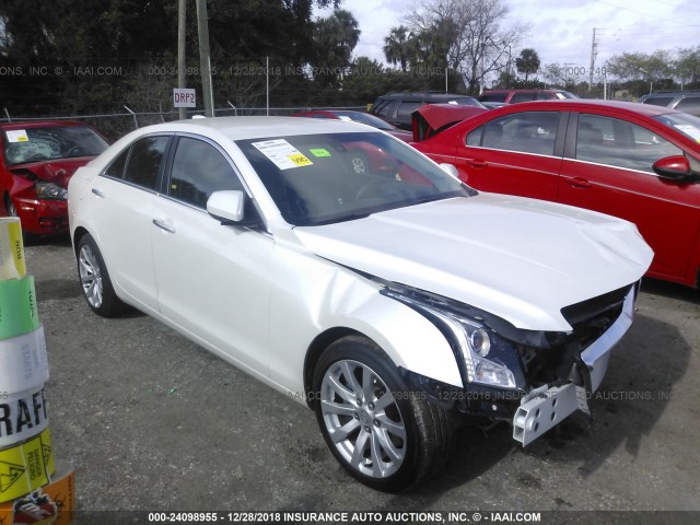 1G6AA5RX3J0183381 - 2018 CADILLAC ATS WHITE photo 1