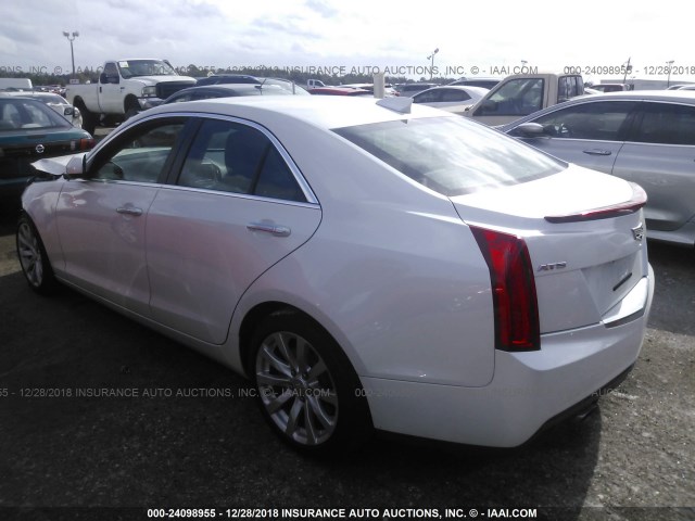 1G6AA5RX3J0183381 - 2018 CADILLAC ATS WHITE photo 3