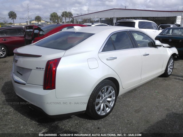 1G6AA5RX3J0183381 - 2018 CADILLAC ATS WHITE photo 4