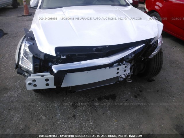 1G6AA5RX3J0183381 - 2018 CADILLAC ATS WHITE photo 6