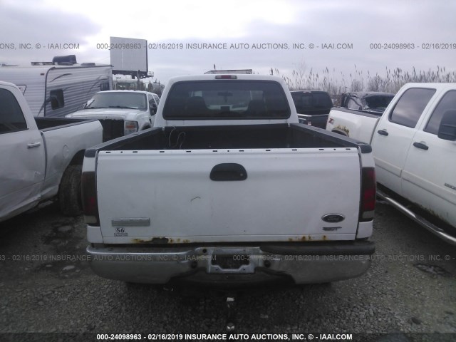 1FTWW31P65EB93870 - 2005 FORD F350 SRW SUPER DUTY WHITE photo 8