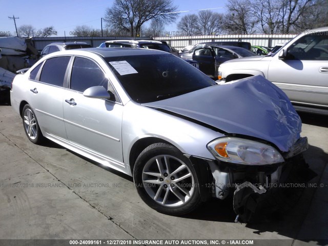 2G1WC5E37C1170598 - 2012 CHEVROLET IMPALA LTZ SILVER photo 1