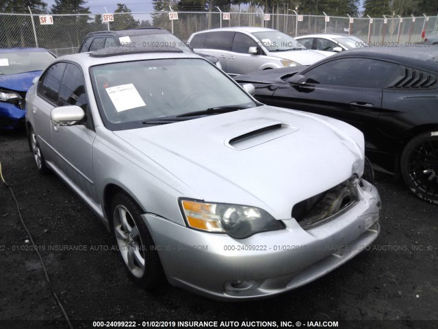 4S3BL676254203694 - 2005 SUBARU LEGACY GT LIMITED SILVER photo 1