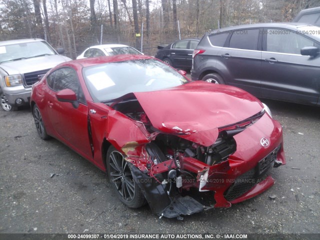 JF1ZNAA17D2709787 - 2013 TOYOTA SCION FR-S RED photo 1