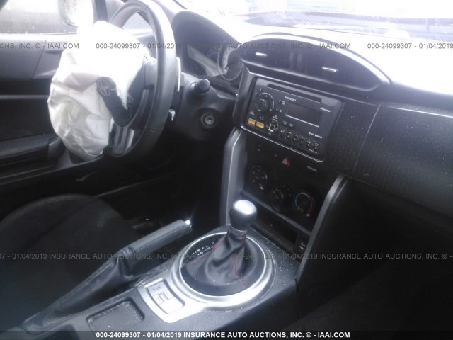 JF1ZNAA17D2709787 - 2013 TOYOTA SCION FR-S RED photo 5