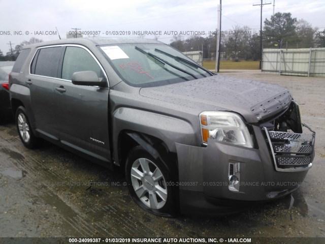 2CTALBEW7A6333460 - 2010 GMC TERRAIN SLE BROWN photo 1