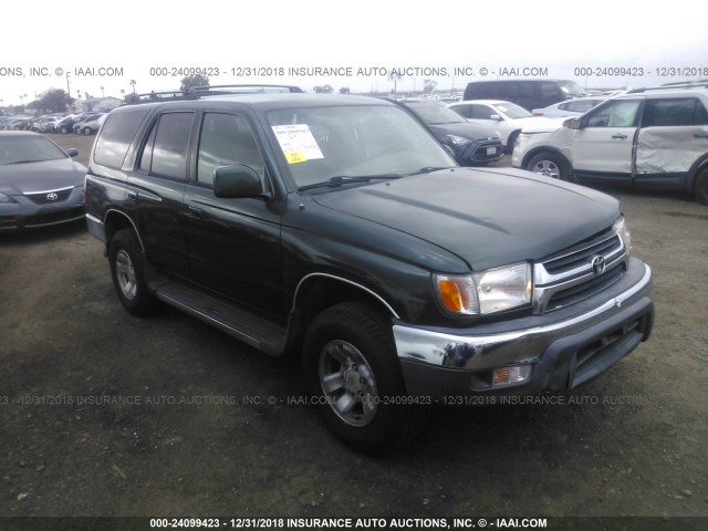 JT3GN86R020244162 - 2002 TOYOTA 4RUNNER SR5 GREEN photo 1