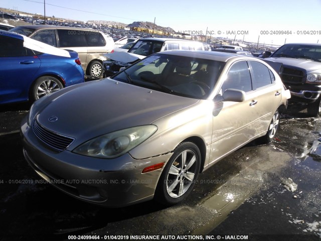 JTHBA30GX65174589 - 2006 LEXUS ES 330 BEIGE photo 2