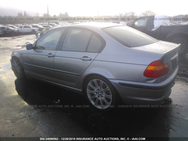 WBAEV53404KM33313 - 2004 BMW 330 I SILVER photo 3