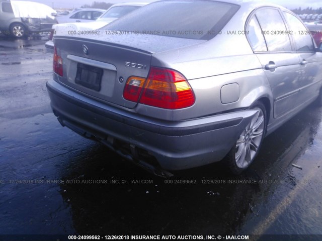 WBAEV53404KM33313 - 2004 BMW 330 I SILVER photo 6