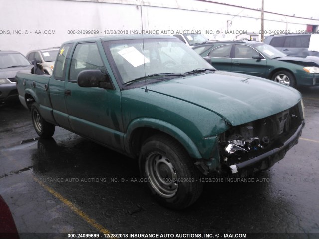 1GTCS19WX18229437 - 2001 GMC SONOMA Yaşıl foto 1