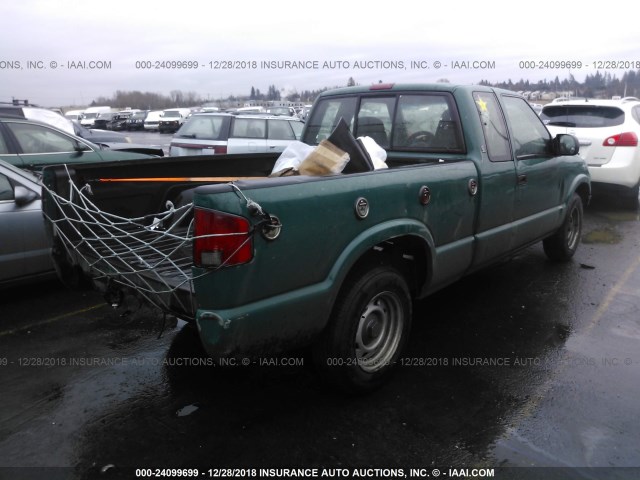 1GTCS19WX18229437 - 2001 GMC SONOMA Yaşıl foto 4