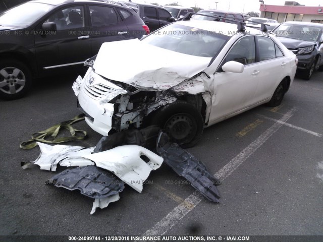 JTNBE46K873107473 - 2007 TOYOTA CAMRY NEW GENERAT CE/LE/XLE/SE WHITE photo 2