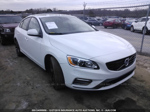 YV126MFL2J2465248 - 2018 VOLVO S60 DYNAMIC WHITE photo 1