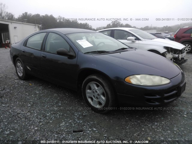 2B3HD46R14H702559 - 2004 DODGE INTREPID SE BLUE photo 1