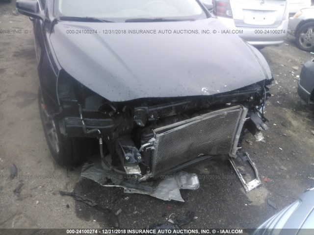 1G11C5SL4EF258518 - 2014 CHEVROLET MALIBU 1LT BLACK photo 6