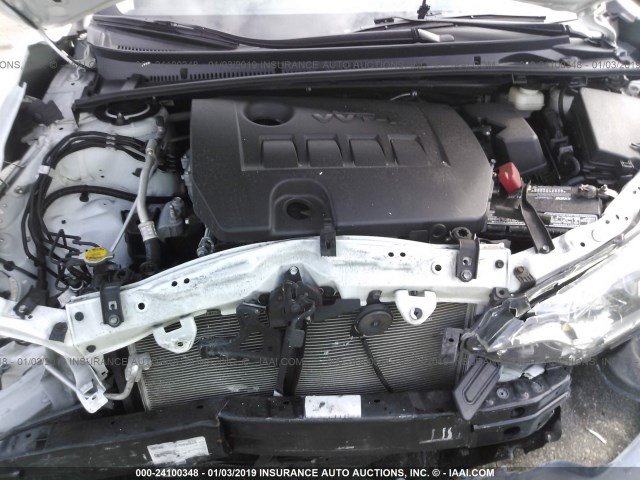 5YFBURHE9FP241877 - 2015 TOYOTA COROLLA L/LE/LE PLUS/PREMIUM/S/S PLUS/PREMIUM WHITE photo 10