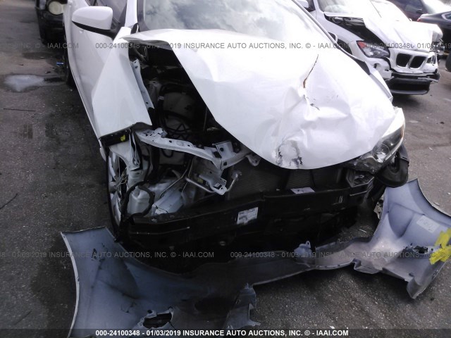 5YFBURHE9FP241877 - 2015 TOYOTA COROLLA L/LE/LE PLUS/PREMIUM/S/S PLUS/PREMIUM WHITE photo 6