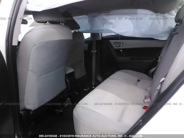 5YFBURHE9FP241877 - 2015 TOYOTA COROLLA L/LE/LE PLUS/PREMIUM/S/S PLUS/PREMIUM WHITE photo 8