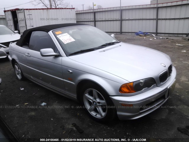 WBABS33453PG88852 - 2003 BMW 325 CI SILVER photo 1